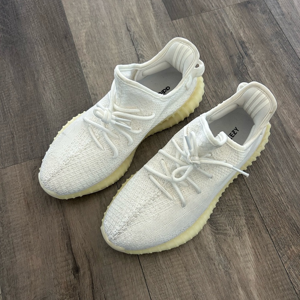 adidas White Yeezy Boost 350 V2